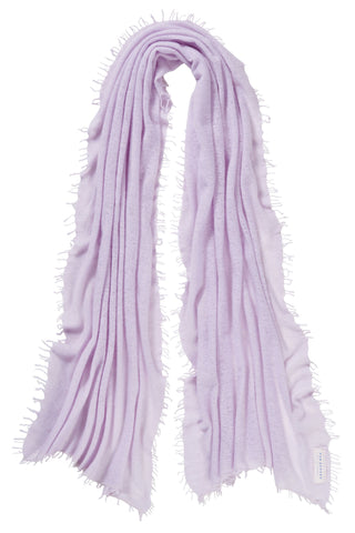 Kaschmirschal Lavendel – einfarbig, 100 % Cashmere | PURSCHOEN