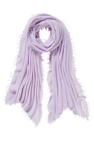 Kaschmirschal Lavendel – einfarbig, 100 % Cashmere | PURSCHOEN