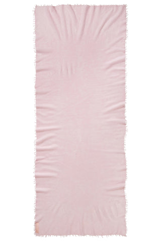 Kaschmirschal Hell Rose – einfarbig, 100 % Cashmere | PURSCHOEN