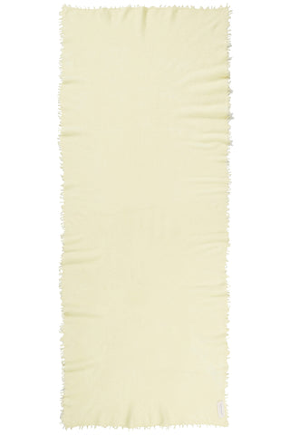 Kaschmirschal Vanille – einfarbig, 100 % Cashmere | PURSCHOEN