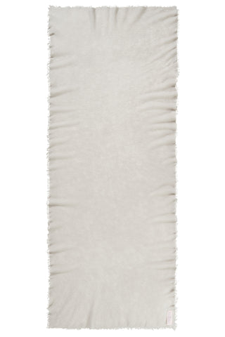 Kaschmirschal Graubeige – einfarbig, 100 % Cashmere | PURSCHOEN