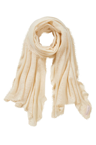 Kaschmirschal Puder – einfarbig, 100 % Cashmere | PURSCHOEN