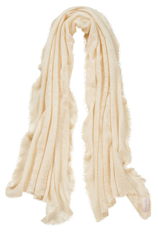 Kaschmirschal Puder – einfarbig, 100 % Cashmere | PURSCHOEN
