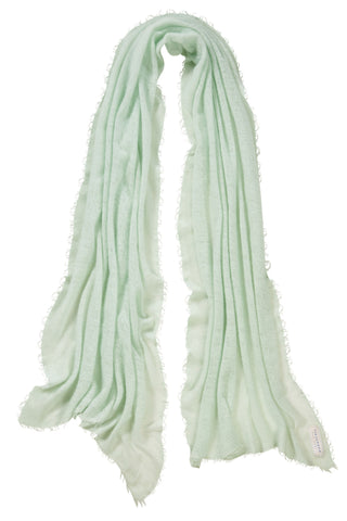 Kaschmirschal Mint – einfarbig, 100 % Cashmere | PURSCHOEN