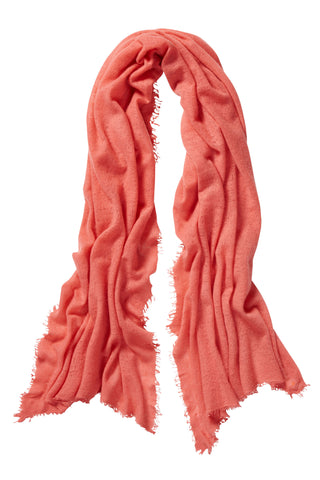 Kaschmirschal Hummer – einfarbig, 100 % Cashmere | PURSCHOEN