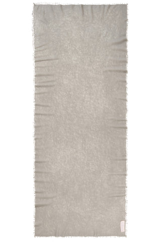 Kaschmirschal Spacegrey – einfarbig, 100 % Cashmere | PURSCHOEN