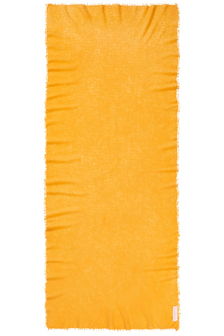 Kaschmirschal Pumpkin – einfarbig, 100 % Cashmere | PURSCHOEN