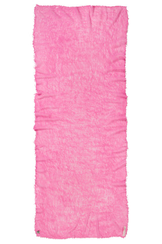 Kaschmirschal Puder Pink – einfarbig, 100 % Cashmere | PURSCHOEN