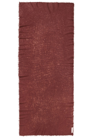 Kaschmirschal Chocolate – einfarbig, 100 % Cashmere | PURSCHOEN