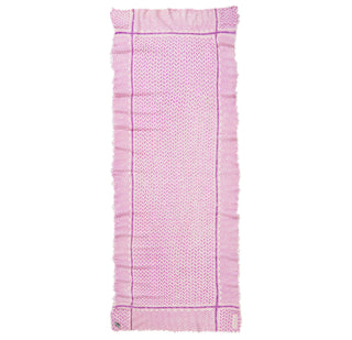 Kaschmirschal Pali Ps Flieder Puder Rose – bedruckt, 100 % Cashmere | PURSCHOEN