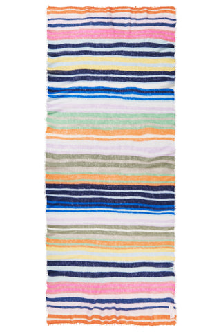 Kaschmirschal Rainbow Stripes 4 – bedruckt, 100 % Cashmere | PURSCHOEN