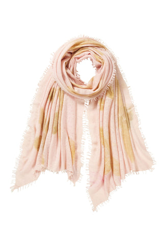 Kaschmirschal Garden of Nepal Rose – bedruckt, 100 % Cashmere | PURSCHOEN