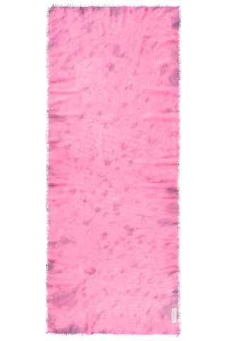 Kaschmirschal Eisregen Flamingo – bedruckt, 100 % Cashmere | PURSCHOEN