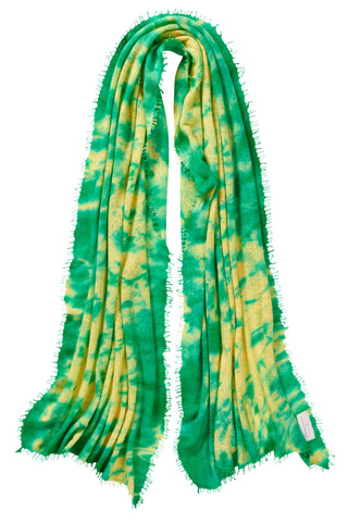 Kaschmirschal Eisregen Popcorn – bedruckt, 100 % Cashmere | PURSCHOEN