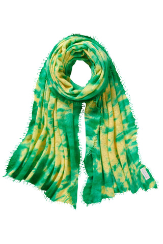 Kaschmirschal Eisregen Popcorn – bedruckt, 100 % Cashmere | PURSCHOEN