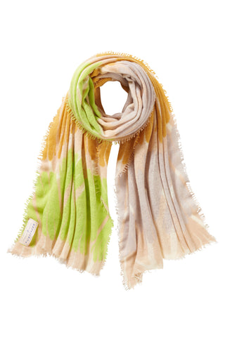 Kaschmirschal Maya Creme Brulee – bedruckt, 100 % Cashmere | PURSCHOEN