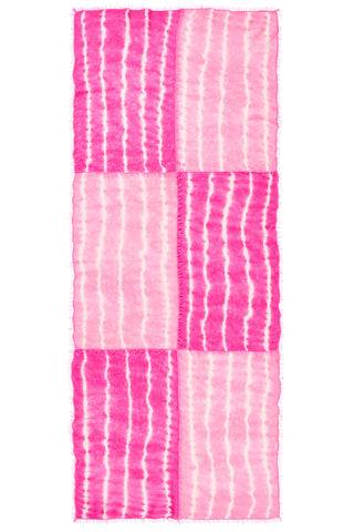 Kaschmirschal Miss Patch Java Pink – Patchwork-Design, 100 % Cashmere | PURSCHOEN
