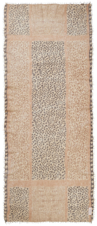 Kaschmirschal Savanne Multi Nougat – bedruckt, 100 % Cashmere | PURSCHOEN