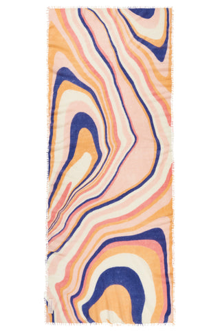 Kaschmirschal Hypnogarden Uno – bedruckt, 100 % Cashmere | PURSCHOEN