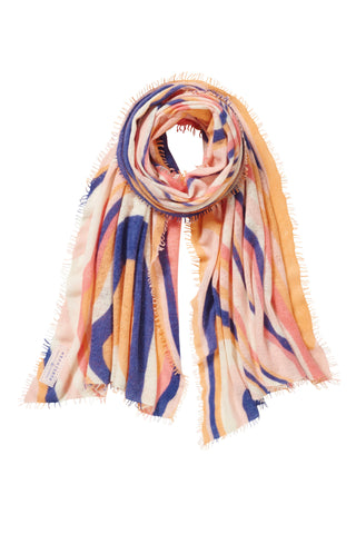 Kaschmirschal Hypnogarden Uno – bedruckt, 100 % Cashmere | PURSCHOEN