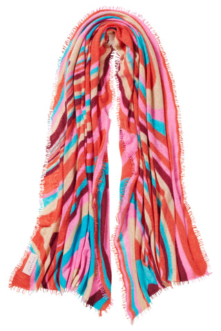Kaschmirschal Hypnogarden Due – bedruckt, 100 % Cashmere | PURSCHOEN