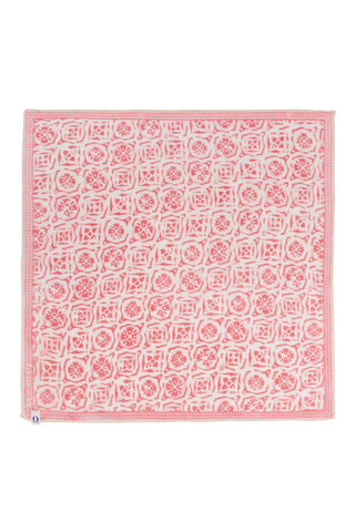 Nickituch Kaleidoskop Rose Hummer – edles Halstuch & Bandana | PURSCHOEN