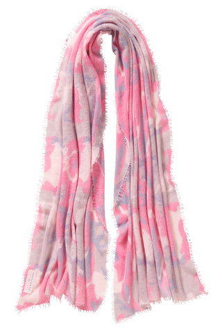 Kaschmirschal Camo Alumingo – bedruckt, 100 % Cashmere | PURSCHOEN