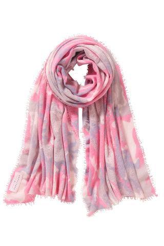 Kaschmirschal Camo Alumingo – bedruckt, 100 % Cashmere | PURSCHOEN