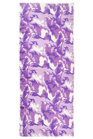 Kaschmirschal Camo Toskana – bedruckt, 100 % Cashmere | PURSCHOEN