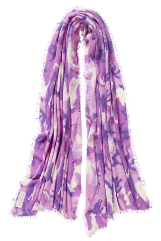 Kaschmirschal Camo Toskana – bedruckt, 100 % Cashmere | PURSCHOEN