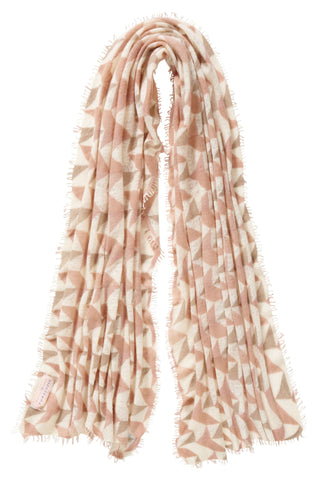 Kaschmirschal Calypso Stone I – bedruckt, 100 % Cashmere | PURSCHOEN