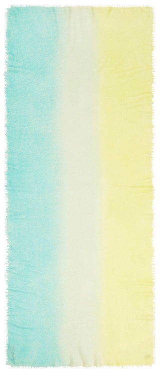 Kaschmirschal Ombre Tropical Island – Ombré-Farbverlauf, 100 % Cashmere | PURSCHOEN