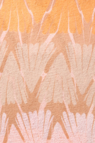 Kaschmirschal Maya Karamell – bedruckt, 100 % Cashmere | PURSCHOEN