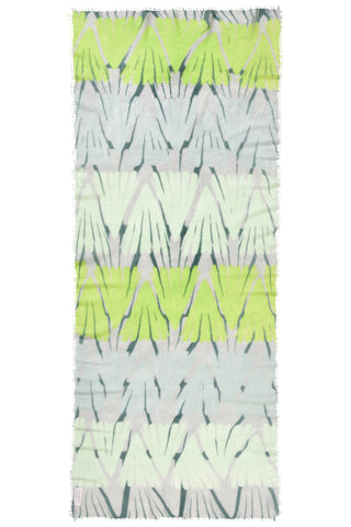 Kaschmirschal Maya Schilf – bedruckt, 100 % Cashmere | PURSCHOEN