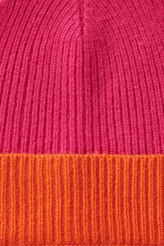 Beanie Klara Himbeere Sanddorn