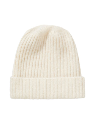 PURSCHOEN Mütze Royale Natural – Soft Touch aus flauschigem Garn