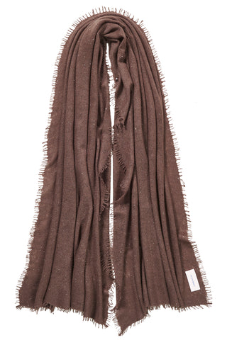 Kaschmirschal Galactic Stars Testa Moro – Lurex-Glanz, 100 % Cashmere | PURSCHOEN