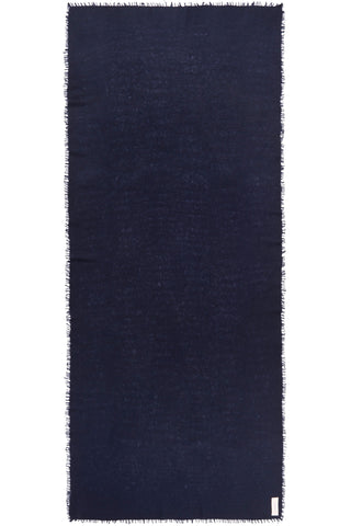Kaschmirschal Night Sky – einfarbig, 100 % Cashmere | PURSCHOEN