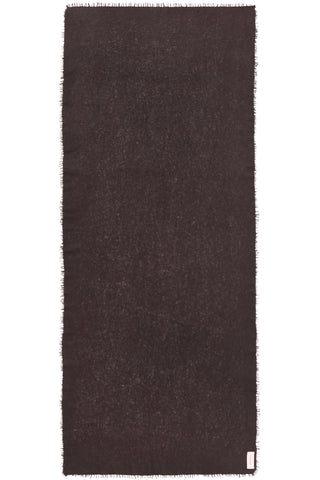 Kaschmirschal Bitter Chocolate – einfarbig, 100 % Cashmere | PURSCHOEN