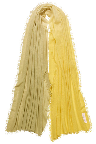Kaschmirschal Ombre Morning Dream – Ombré-Farbverlauf, 100 % Cashmere | PURSCHOEN