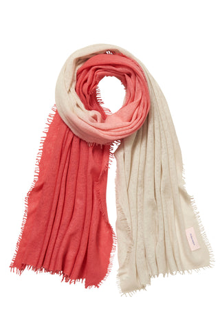 Kaschmirschal Ombre Day Dream – Ombré-Farbverlauf, 100 % Cashmere | PURSCHOEN