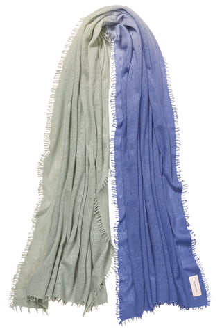 Kaschmirschal Ombre Night Dream – Ombré-Farbverlauf, 100 % Cashmere | PURSCHOEN