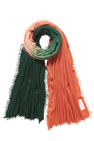 Kaschmirschal Ombre Evening Dream – Ombré-Farbverlauf, 100 % Cashmere | PURSCHOEN