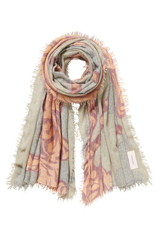 Kaschmirschal Bengal Tiger Stone II – bedruckt, 100 % Cashmere | PURSCHOEN