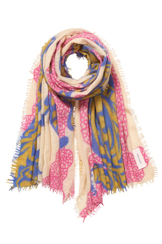 Kaschmirschal mit Tigermuster