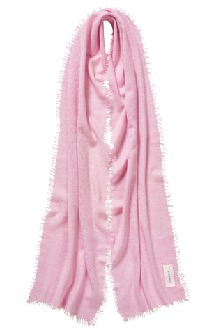 Kaschmirschal Slim Galactic Rose – Lurex, Cashmere | PURSCHOEN