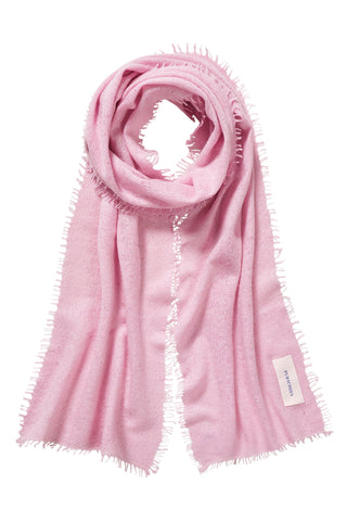 Kaschmirschal Slim Galactic Rose – Lurex, Cashmere | PURSCHOEN