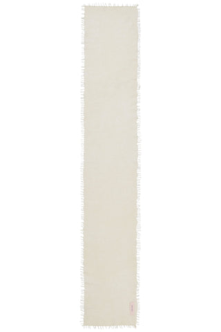 Kaschmirschal Slim Galactic Natural  –  Lurex, Cashmere | PURSCHOEN
