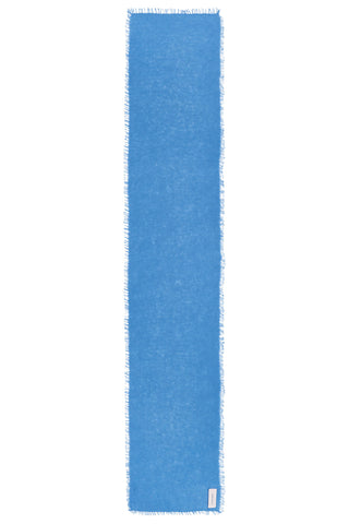 Kaschmirschal Slim Gletscher – einfarbig 100 % Cashmere | PURSCHOEN