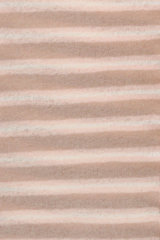 Kaschmirschal Slim Carmel Stripes Dark Sand – gestreift | PURSCHOEN